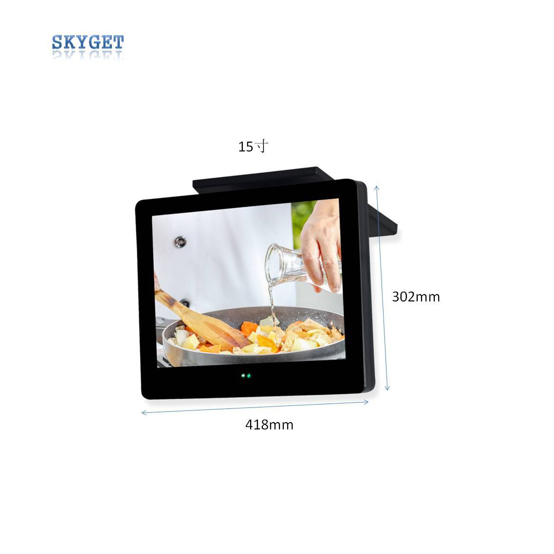 SKYGET Kitchen cabinet TV,Kitchen cabinet integrated machine,Kitchen cabinet operator,Kitchen Cooking Integrated machine