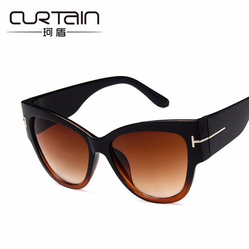 Cross-border supply 2018 Western and Eastern T-frame trendy sunglasses Fashion lady sunglasses 9778 sun glasses