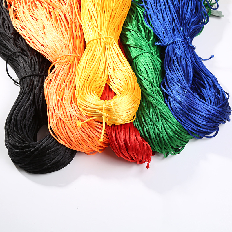厂家直销 DIY各色编织绳3号中国结线韩国线手工编织韩国绳