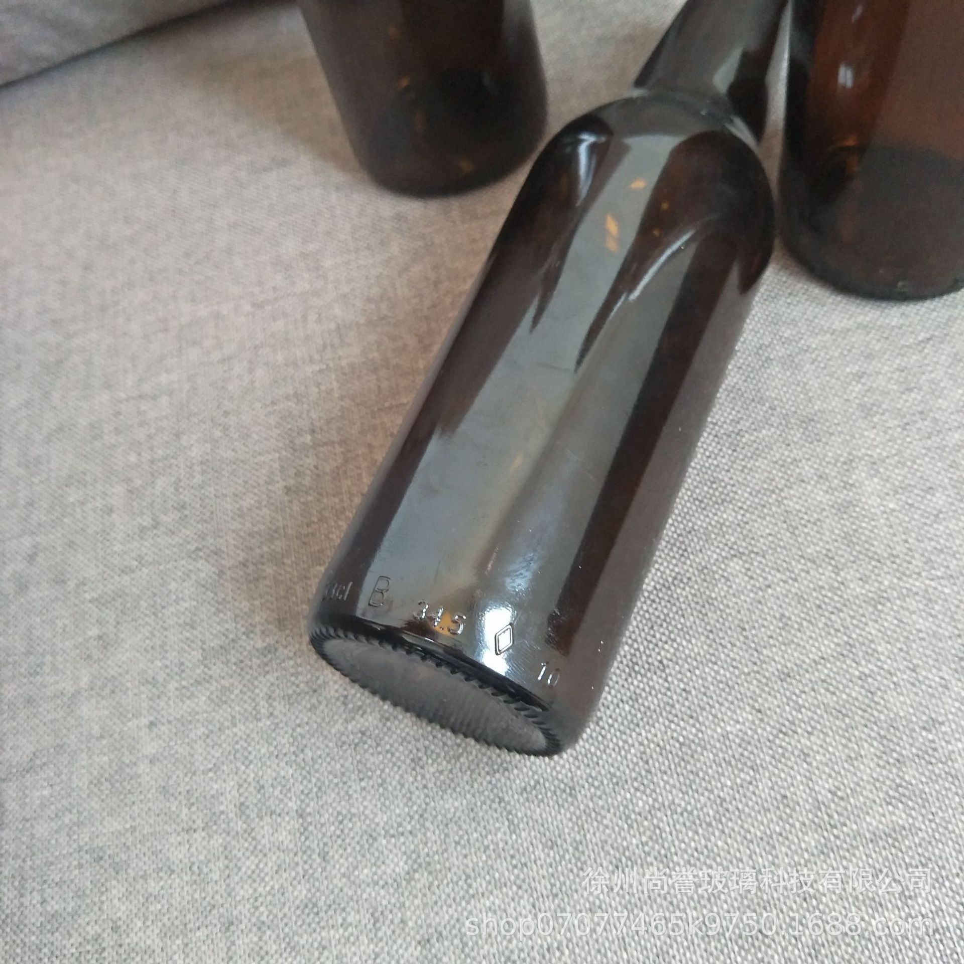 供应生产330啤酒瓶 深棕色玻璃啤酒瓶 可印刷喷可印刷优质棕料