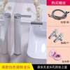 Tall white swivel faucet