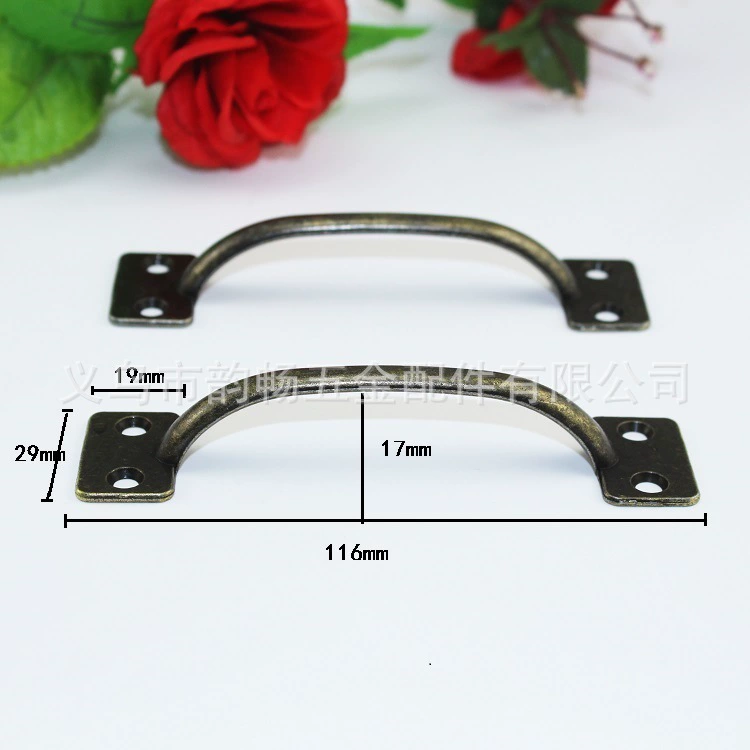 121 мм полоса сплава ручка Ретро винтажная мебель для ящиков кухонный шкаф дверная ручка мост старинное китайское Открытое платье