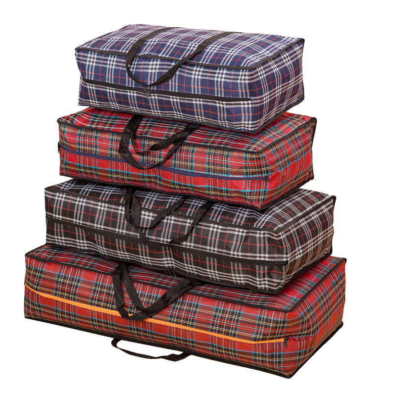 搬家袋收纳袋子帆布手提蛇皮编织打包行李袋容量麻袋特大号