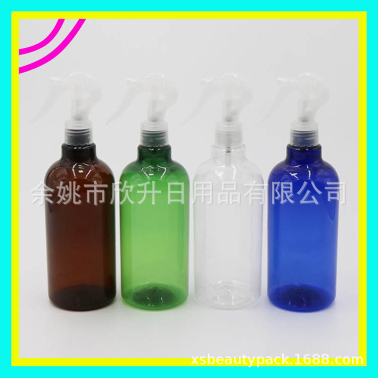 手扣小老鼠喷雾瓶500ML白色喷雾瓶花卉手压喷瓶分装瓶喷剂瓶500ml