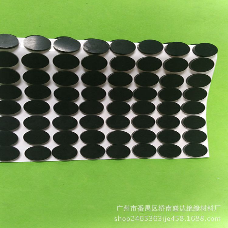 生产自粘透明硅胶脚垫 硅胶垫圈，防水密封圈圆形耐热黑色硅胶垫