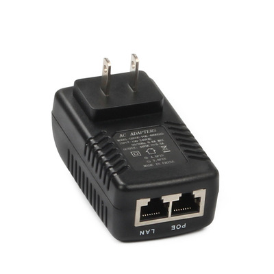 摄像头48V0.5A美规POE电源适配器网络供电器 厂家直销 供电模块