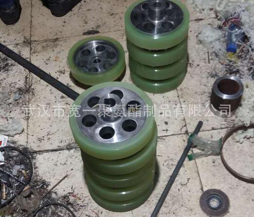 供应河南聚氨酯胶轮包胶加工