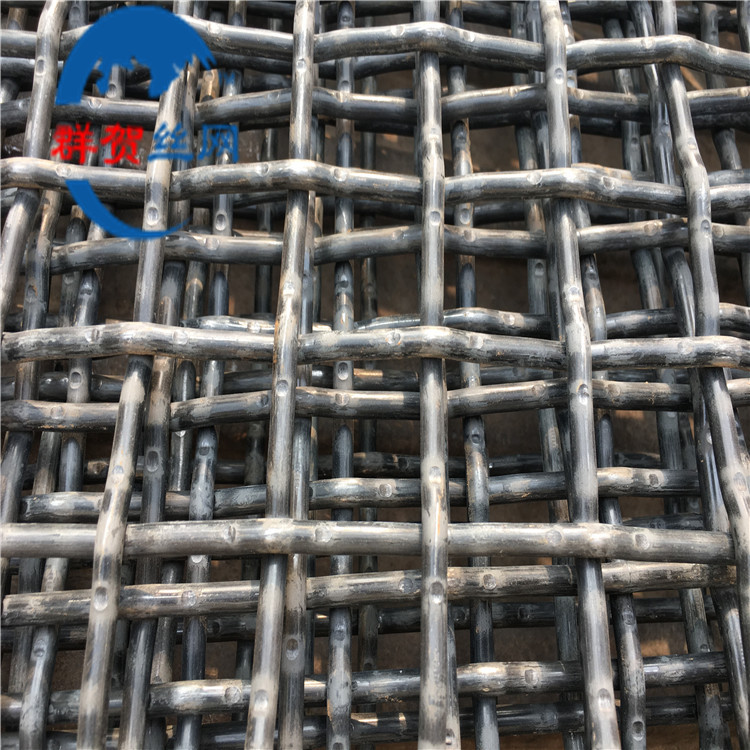 厂家定做65猛钢筛网轧花编织网 尺寸可定制 猛钢筛网45号钢丝网