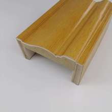 厂家直销 实木复合贴皮门套线 踢脚线 贴皮线条 包覆线条 木线条