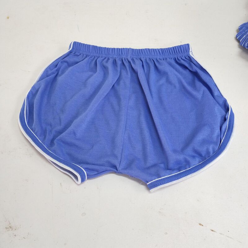 Manufacturer Wholesale Polyester-Cotton Blend Ribbed Classic Underwear for Middle-Aged and Elderly People, Sleep Pants, Boxer Shorts, Flat-Leg Shorts