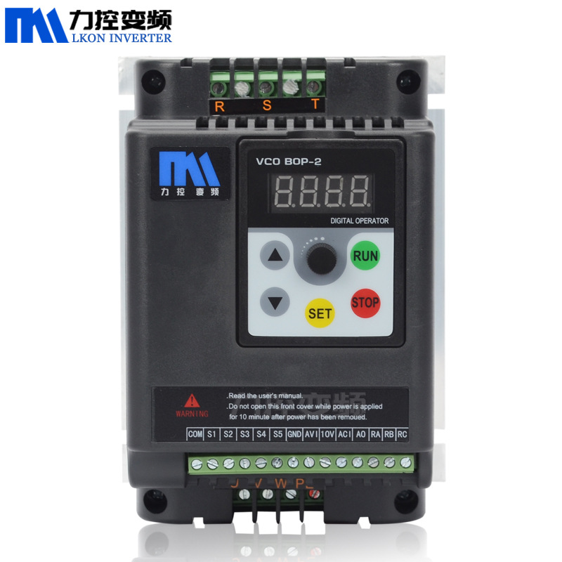 力控变频器2.2kw 220v三相电机调速器220v入380v出风机机床通用型