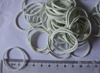 Rubber rubber rings, white leather hair rope, nurse uniform, wholesale