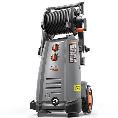 亿力3000W商用洗车机工业高压清洗机YLQ7580G-180B静音高压冲洗机|ru