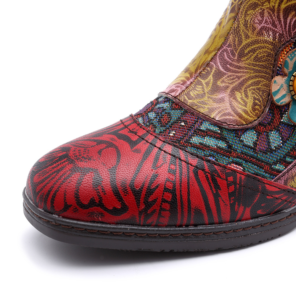 Bottes femme en En cuir - Ref 3354839 Image 20