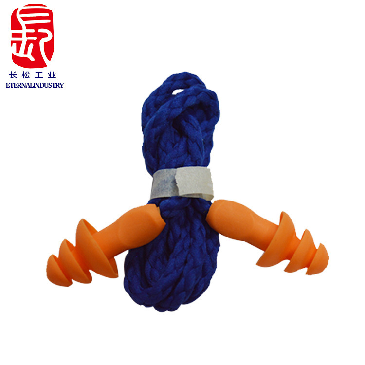 3M1270 Christmas tree-shaped silicone with line anti-noise noise reduction earplugs washable easy to wear anti-lost in stock special offer