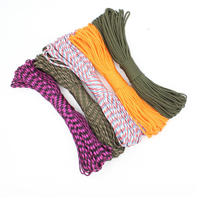 4mm安全绳伞绳 户外手链救生手环编织绳 野营帐篷捆绑绳子