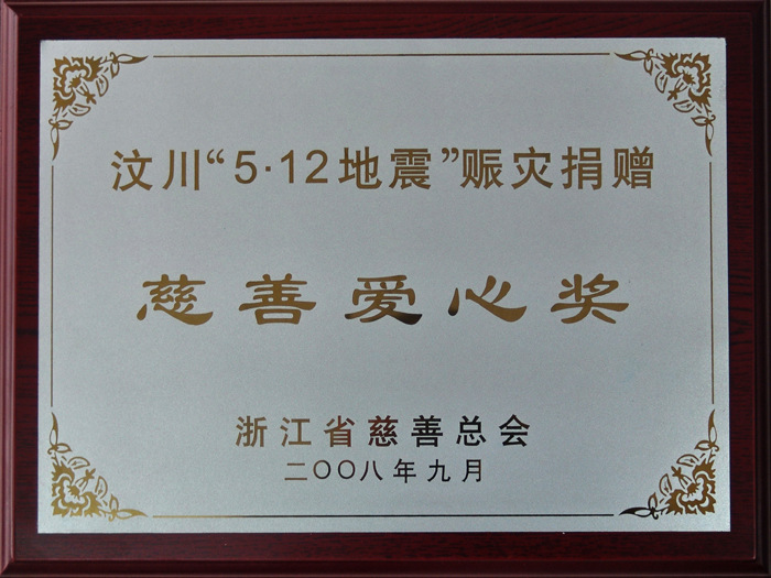 汶川爱心奖