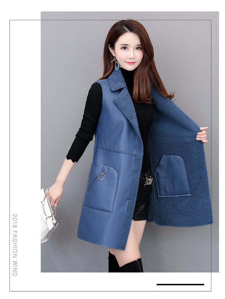 Gilet femme en Cuir PU - Ref 3318518 Image 27