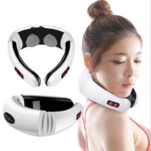 Factory direct cervical vertebra massage instrument electromagnetic shock pulse cervical vertebra physiotherapy instrument multifunctional neck massager