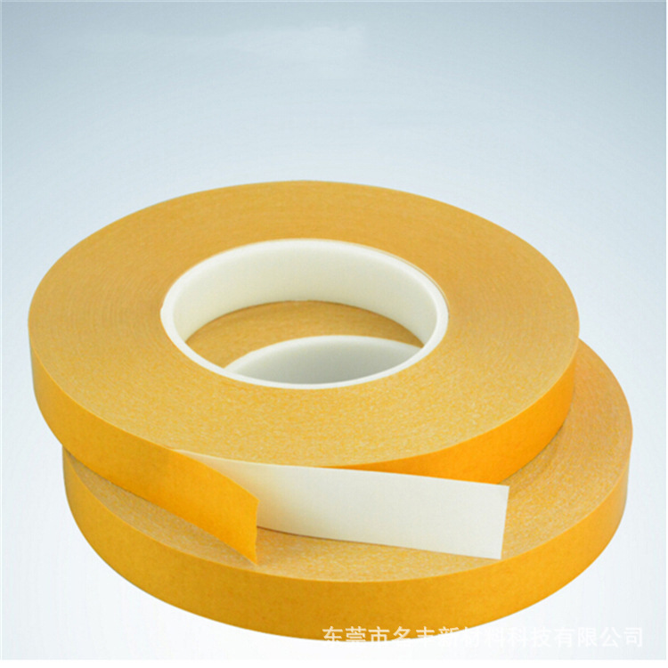 防火阻燃PVC双面胶  无基材阻燃双面胶 白色PVC双面胶 高粘双面胶