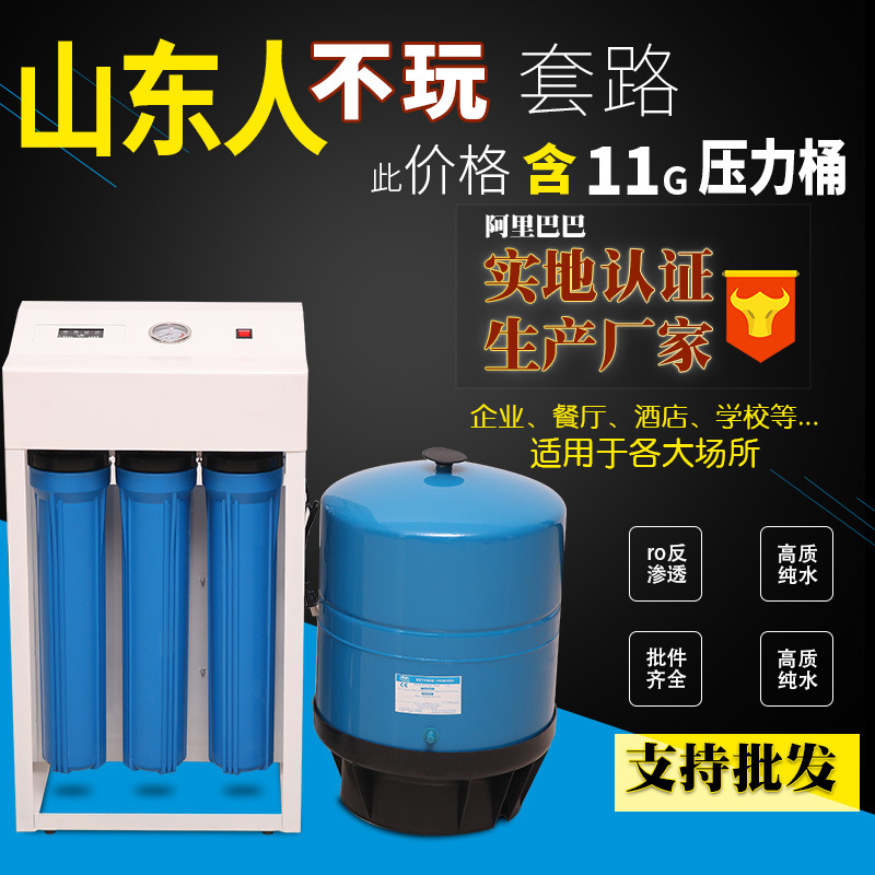 Manufactor Direct selling Reverse osmosis equipment 800G commercial Water purification equipment Straight drinking fountains Commercial water purifier