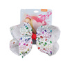 Children's hairgrip with bow, hair accessory, European style, wholesale