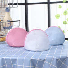 Manufacturer Direct Sales Underwear Care Bag 15*16 Thick Sandwich Hemisphere Laundry Bag Triangular Mesh Bra Bag