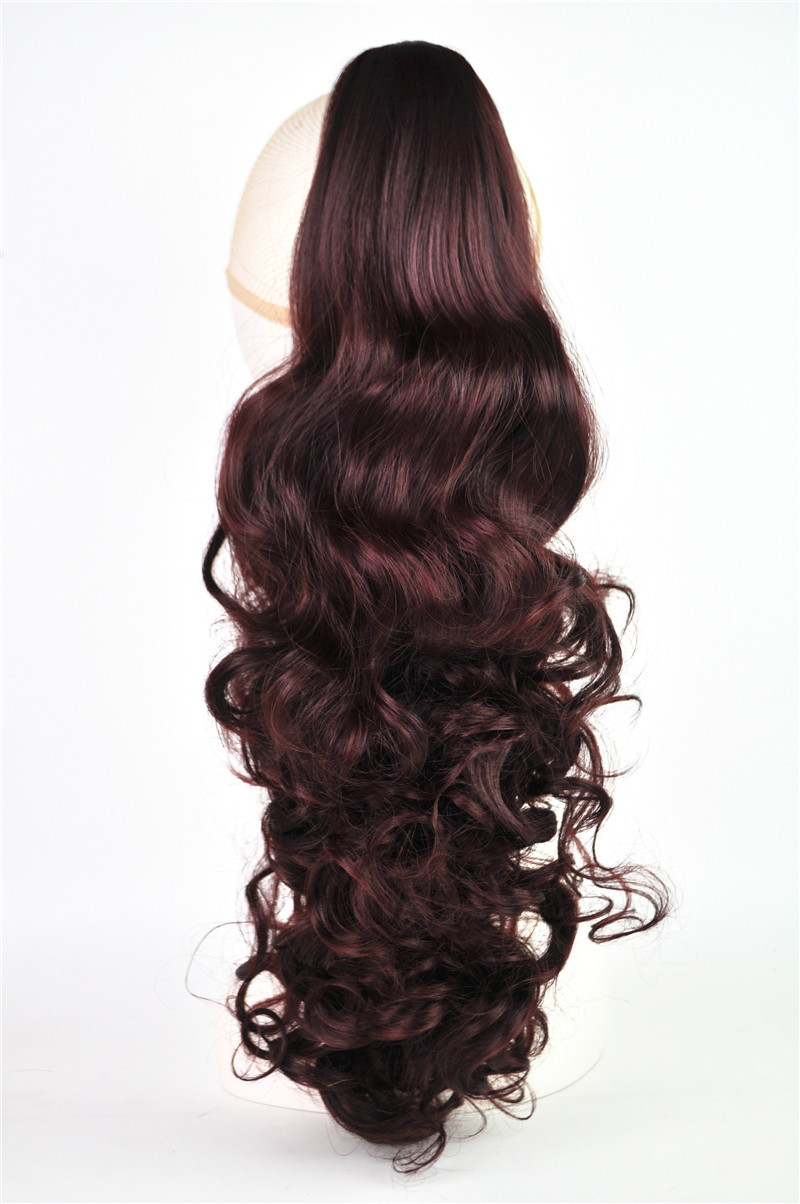 NEWLOOK nueva pelucca de Amazon invisible gran rizado agarrar clip de caballo pelucca