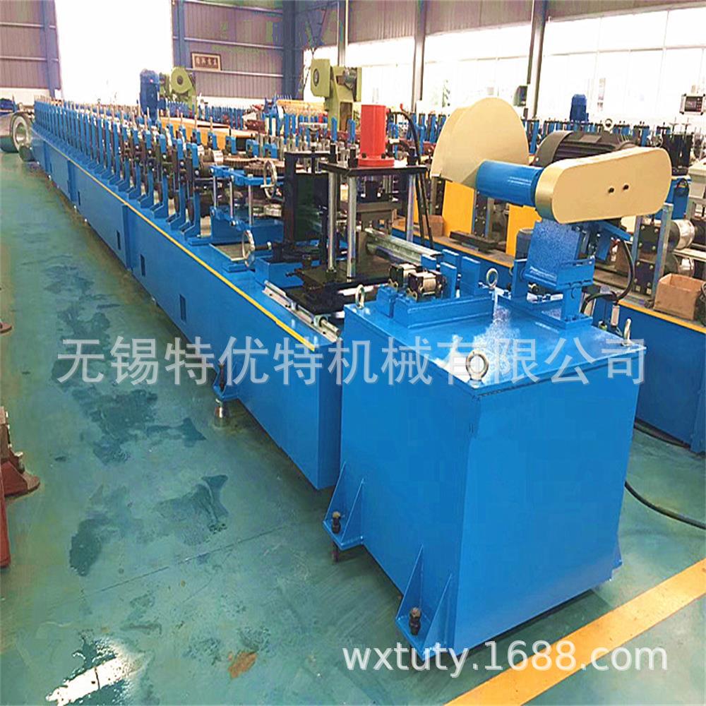 桃型立柱设备/围栏桃形立柱成型机组/专业设计生产冷弯非标设备