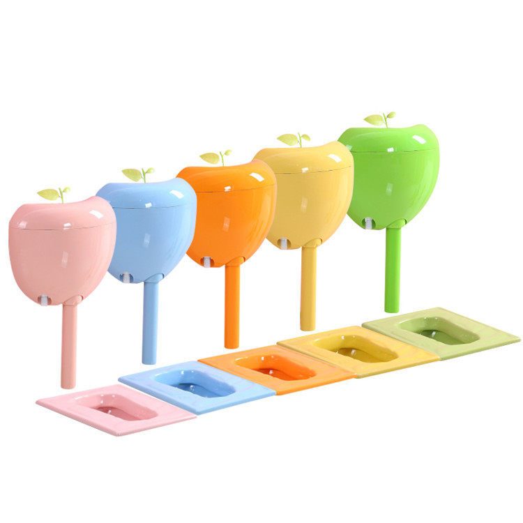 幼儿园儿童蹲便器彩色陶瓷蹲厕小孩便器蹲坑便池卫生间存水弯蹲坑