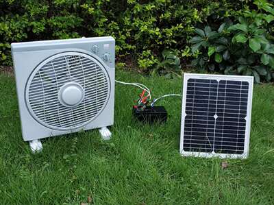 Foreign trade DC12V direct Fan solar energy charge Fan Desktop Floor type outdoors Battery Battery Fan