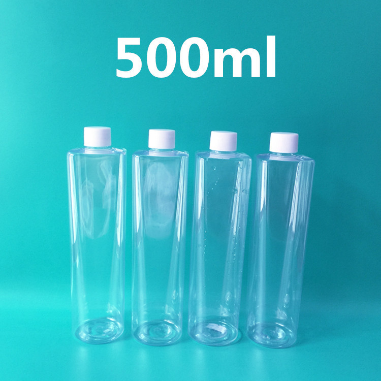 500mlPET平肩塑料瓶沐浴乳护发素瓶日常用品瓶护发素瓶喷雾瓶