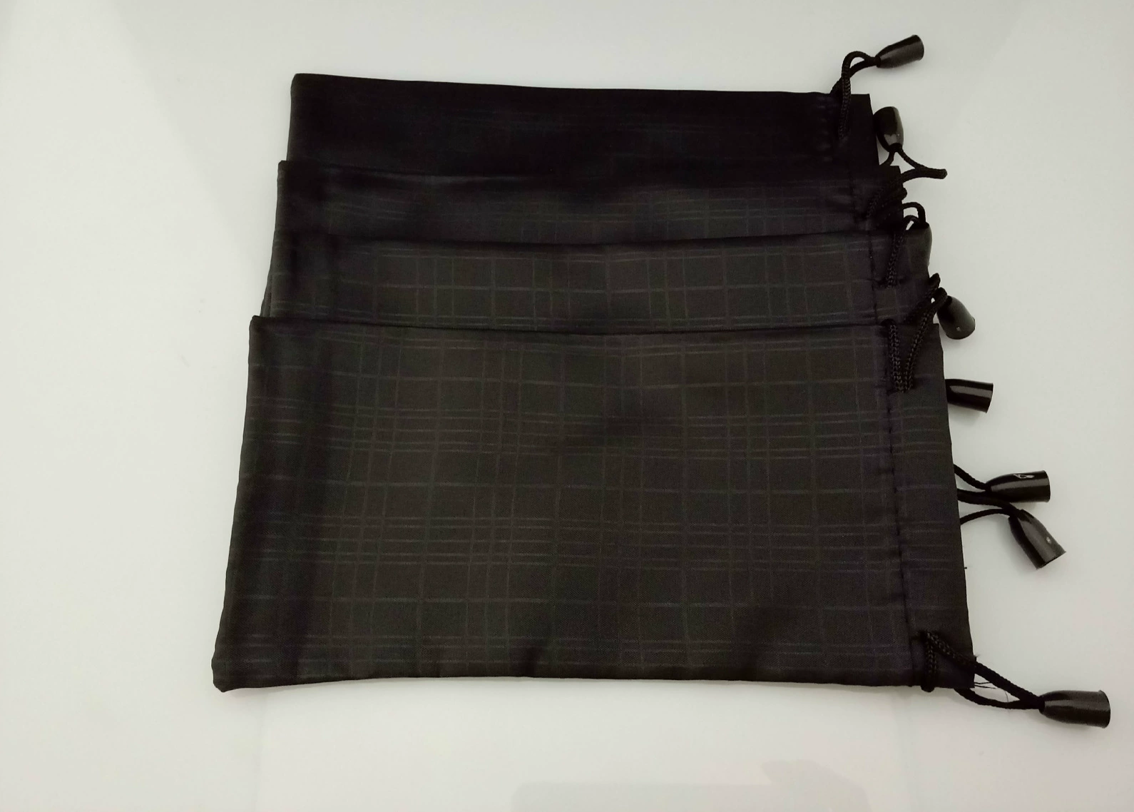 Черная темная клетчатая Пылезащитная сумка для очков сумка для мобильного телефона сумка для солнцезащитных очков сумка для бритвы ювелирные изделия тканевая сумка