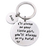 Yuna I'm Always Be Your Little Girl Father's Day Gift DAD keychain