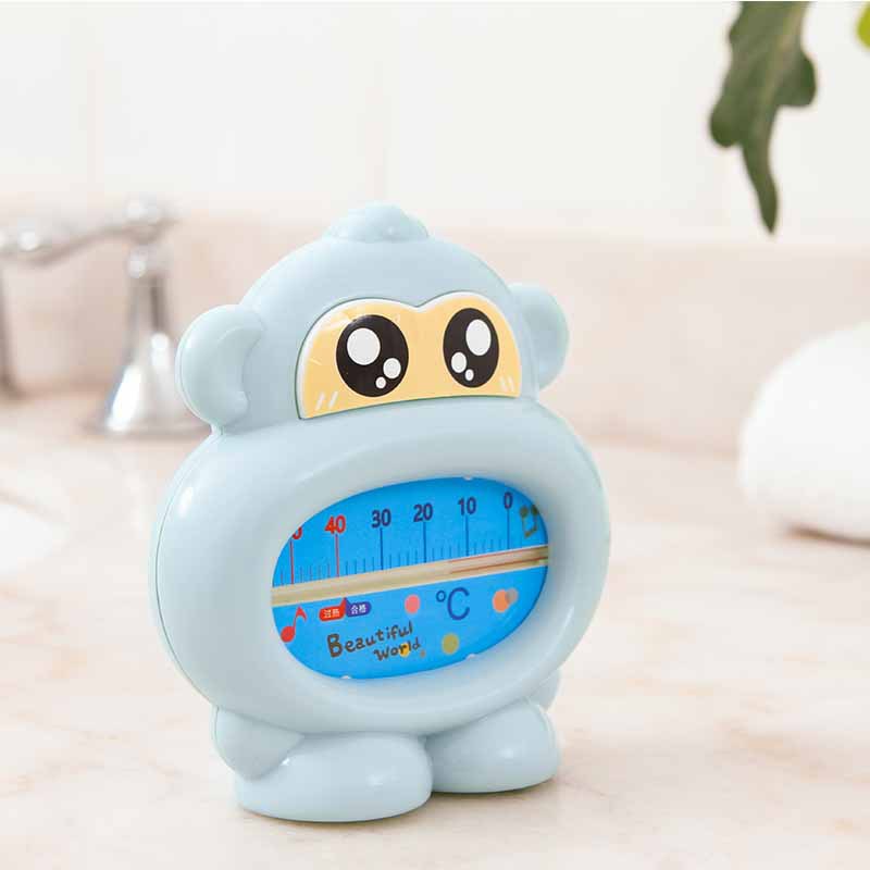 Termómetro de agua/ambiente de doble propósito – diseño de mono, queroseno, preciso, para niños image 2