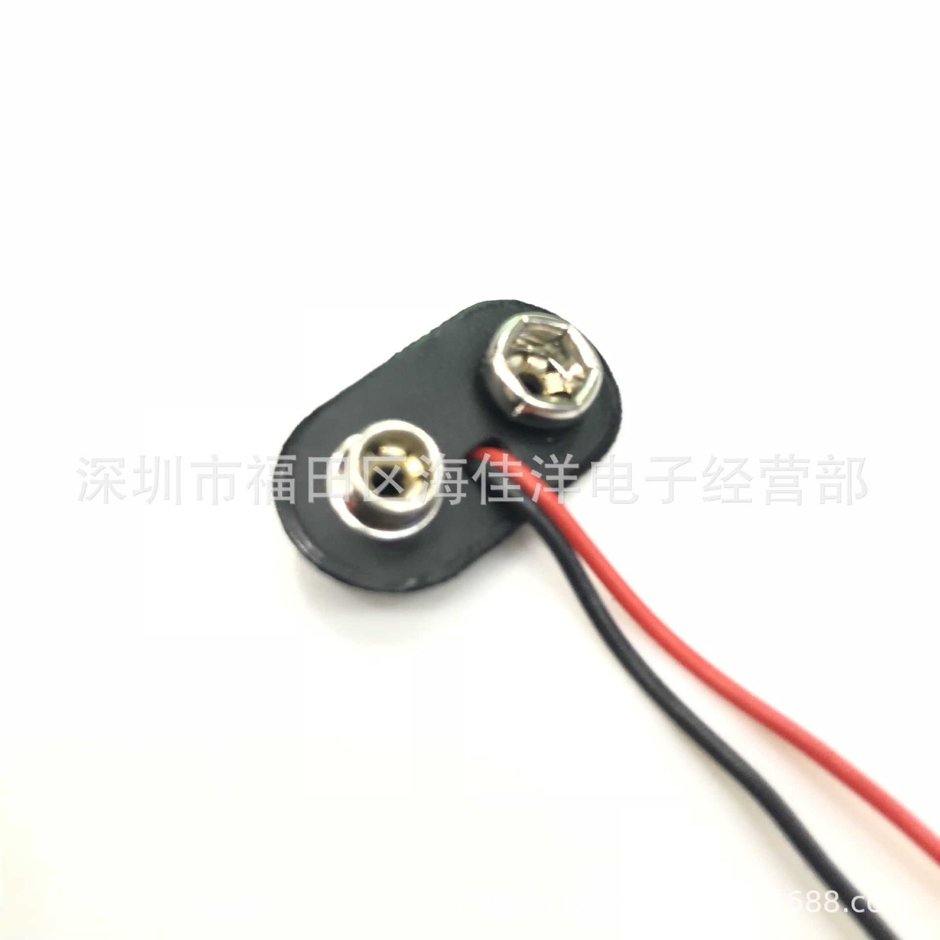 厂家直销 9V扣Q型 9V电池扣 电池帽 Q型9V电池扣 6F22电池扣