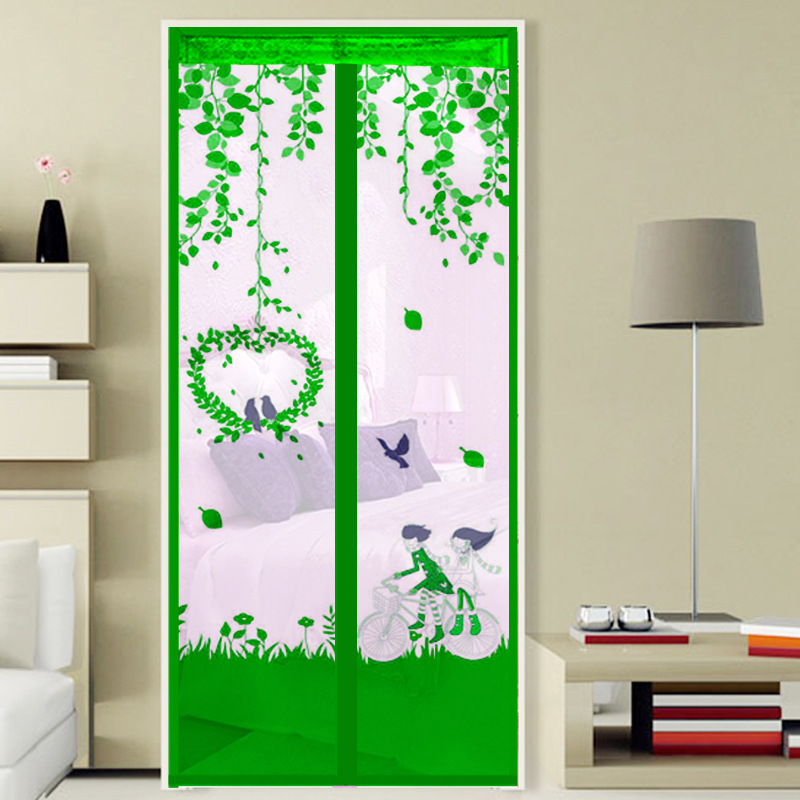 high-grade Mute baby Mosquito yarn door curtain Korean Edition summer encryption magnetic Soft screen door Manufactor Direct selling Salmonella