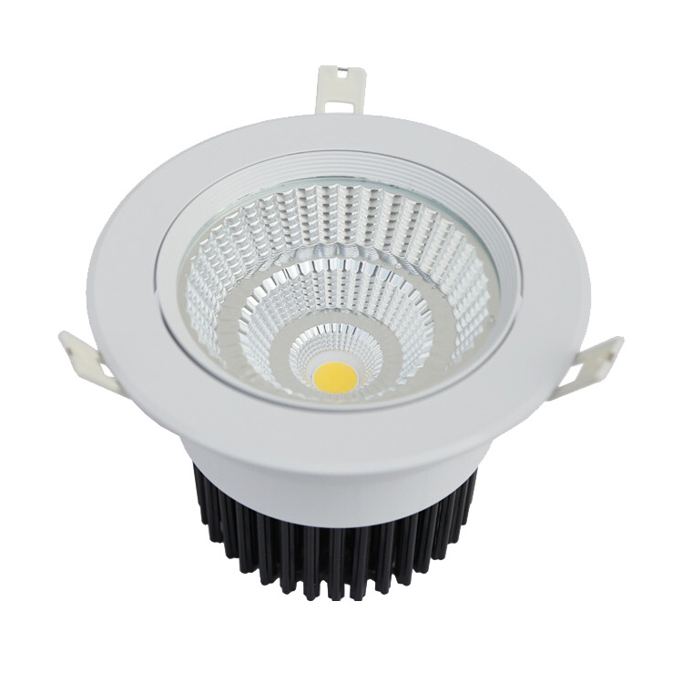 6寸 40W LED天花灯 天花筒灯 天花射灯 嵌入式天花灯开孔160-阿里巴巴