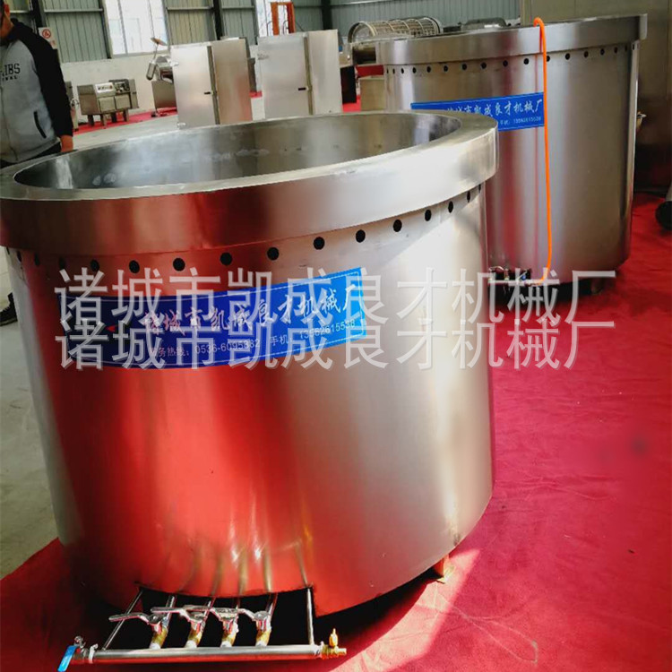 良才机械节能煮面桶 多功能卤煮锅燃气节能汤桶