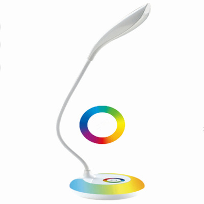 LED护眼台灯学习RGB调色USB充电卧室床头学生书桌创意夜灯定制|ms