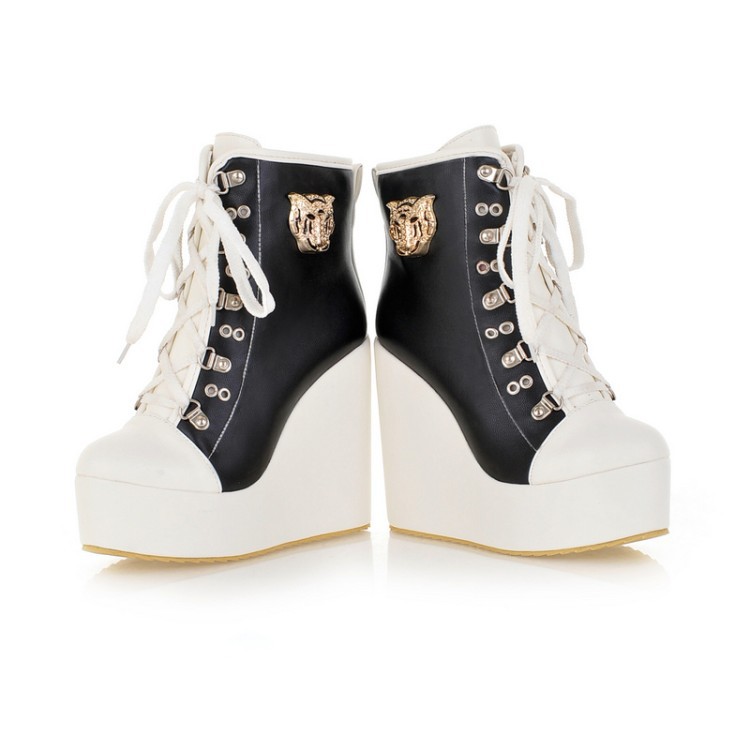 Bottes femme en PU artificiel - Ref 3354869 Image 4