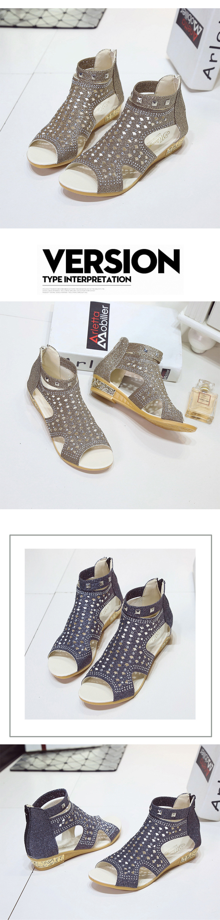 Chaussures été pour femme en Caoutchouc - Ref 3346522 Image 19