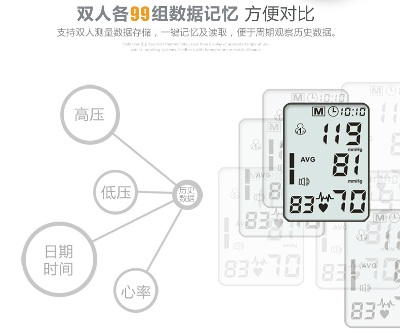 英文手臂血压计描述_11