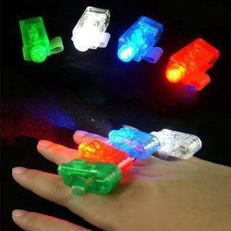 创意发光玩具批发儿童礼物闪光戒指发光手指灯地摊货 2元店货源