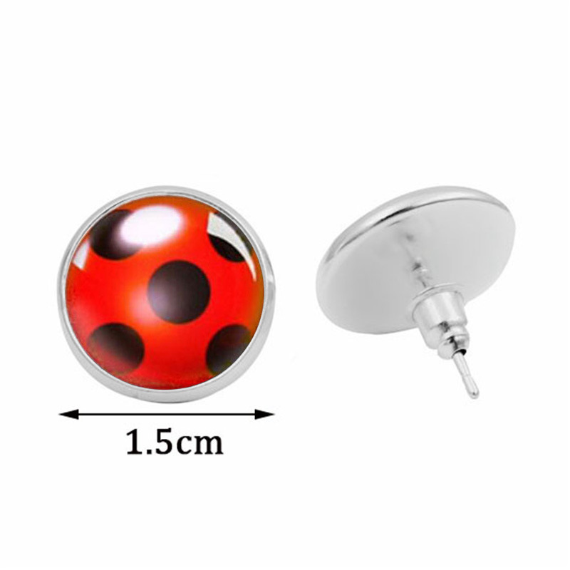 Shop Stud Online, Fashionable Miraculous Ladybug Earrings