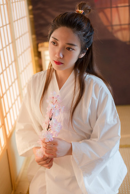 现货 日本和服白色肌襦袢内衬和服内胆打底衣衫长款现货|ru