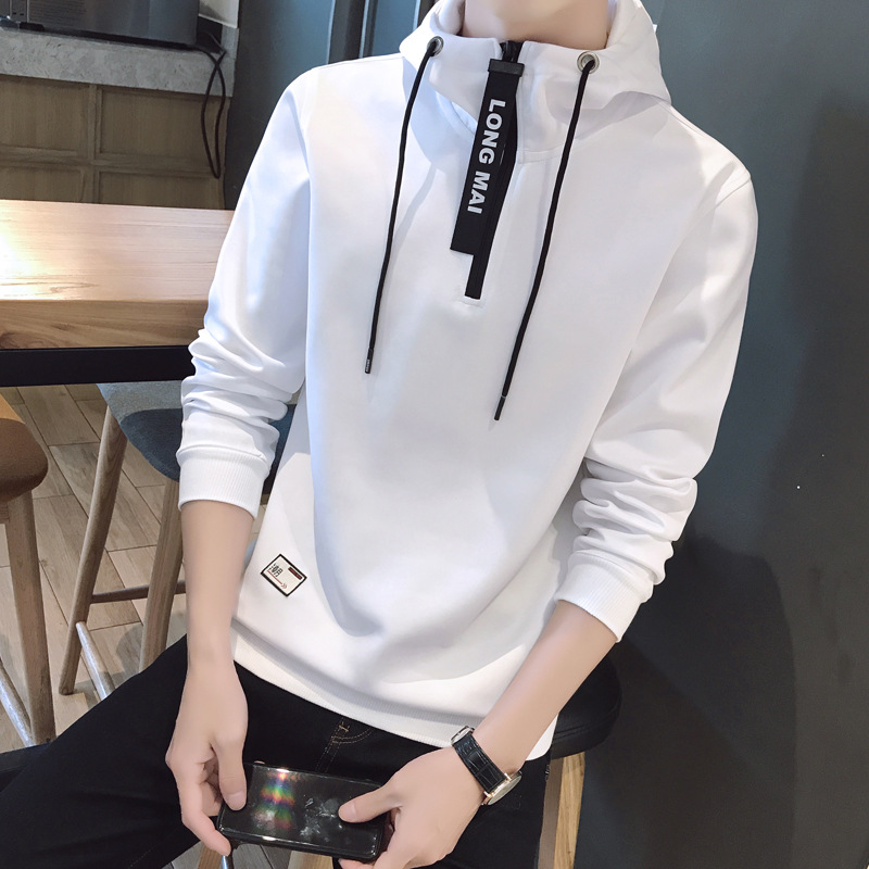 厂家直销秋冬新款韩版修身连帽拉链卫衣 网络爆款男式卫衣外套