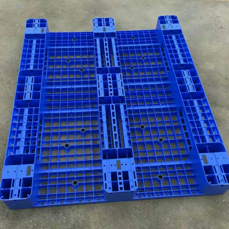 云南玉溪厂家自销1210川字型塑胶卡板 双向进叉车塑料栈板 