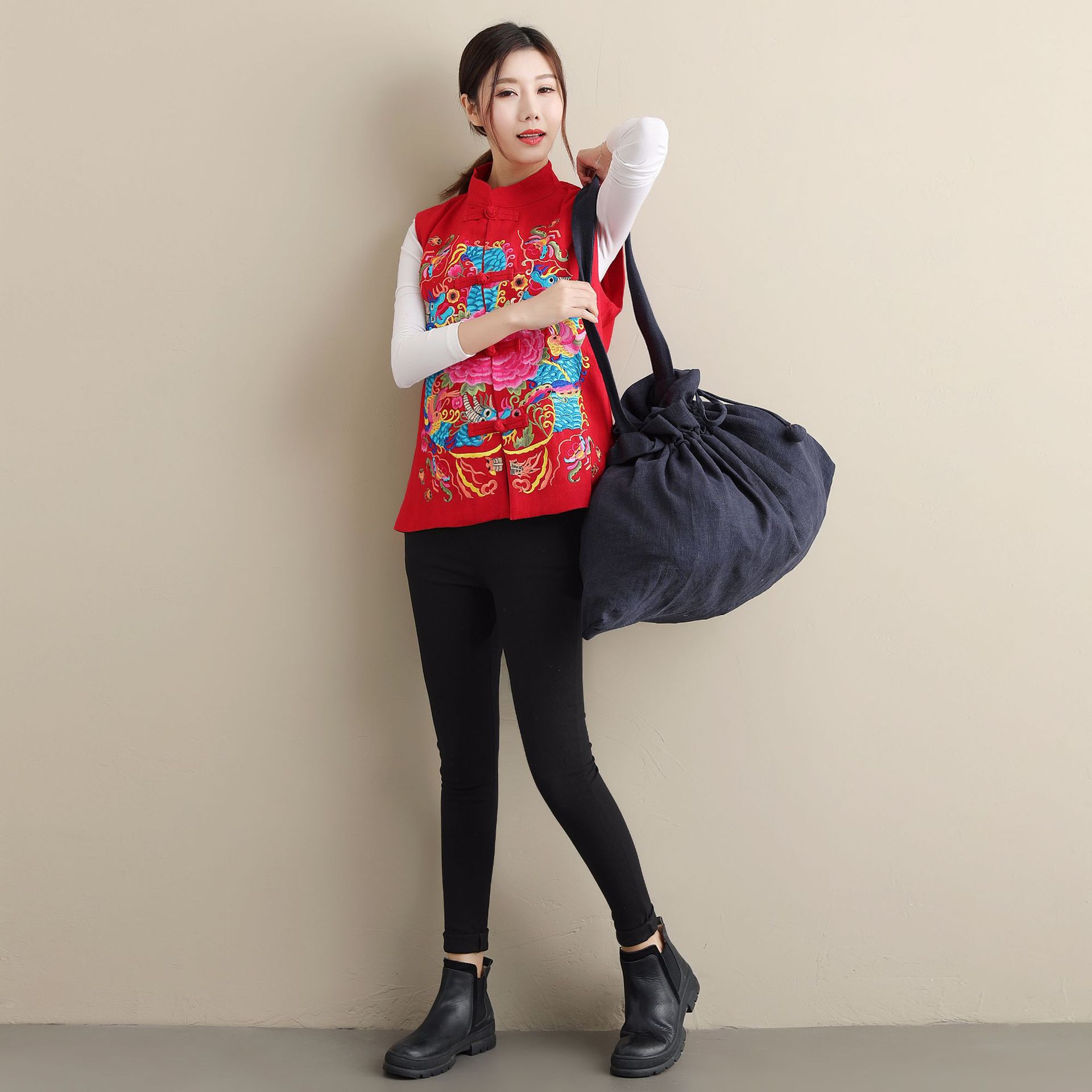 Gilet femme en Chanvre - Ref 3317941 Image 28