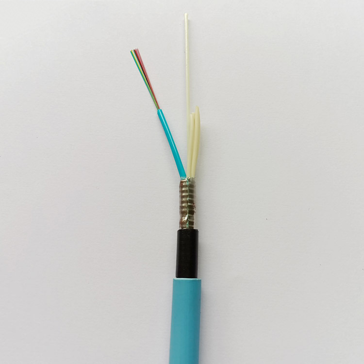 12芯矿用阻燃光缆 MGTSV-12B1 12芯煤矿用井下阻燃通信光缆